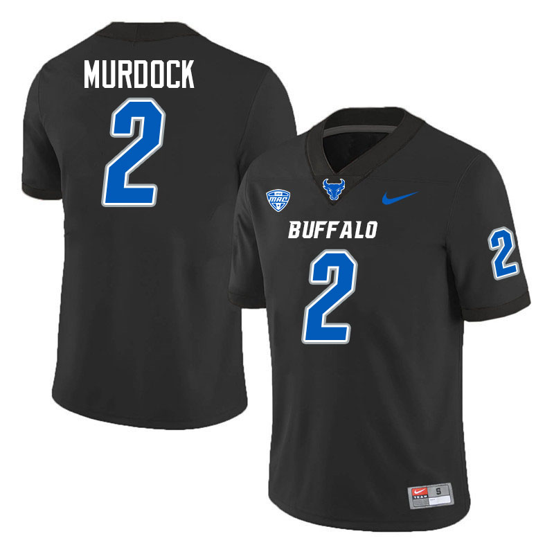 Red Murdock UB Bulls Jersey,University Of Buffalo Bulls #2 Red Murdock Jersey Youth-Black